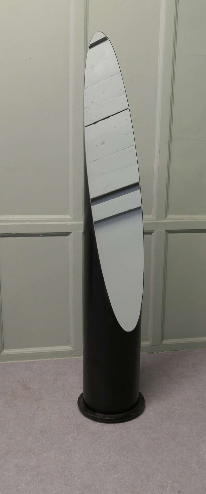 Space Age Retro Design “Lipstick Floor Mirror” After Roger Lecal A Great Piece