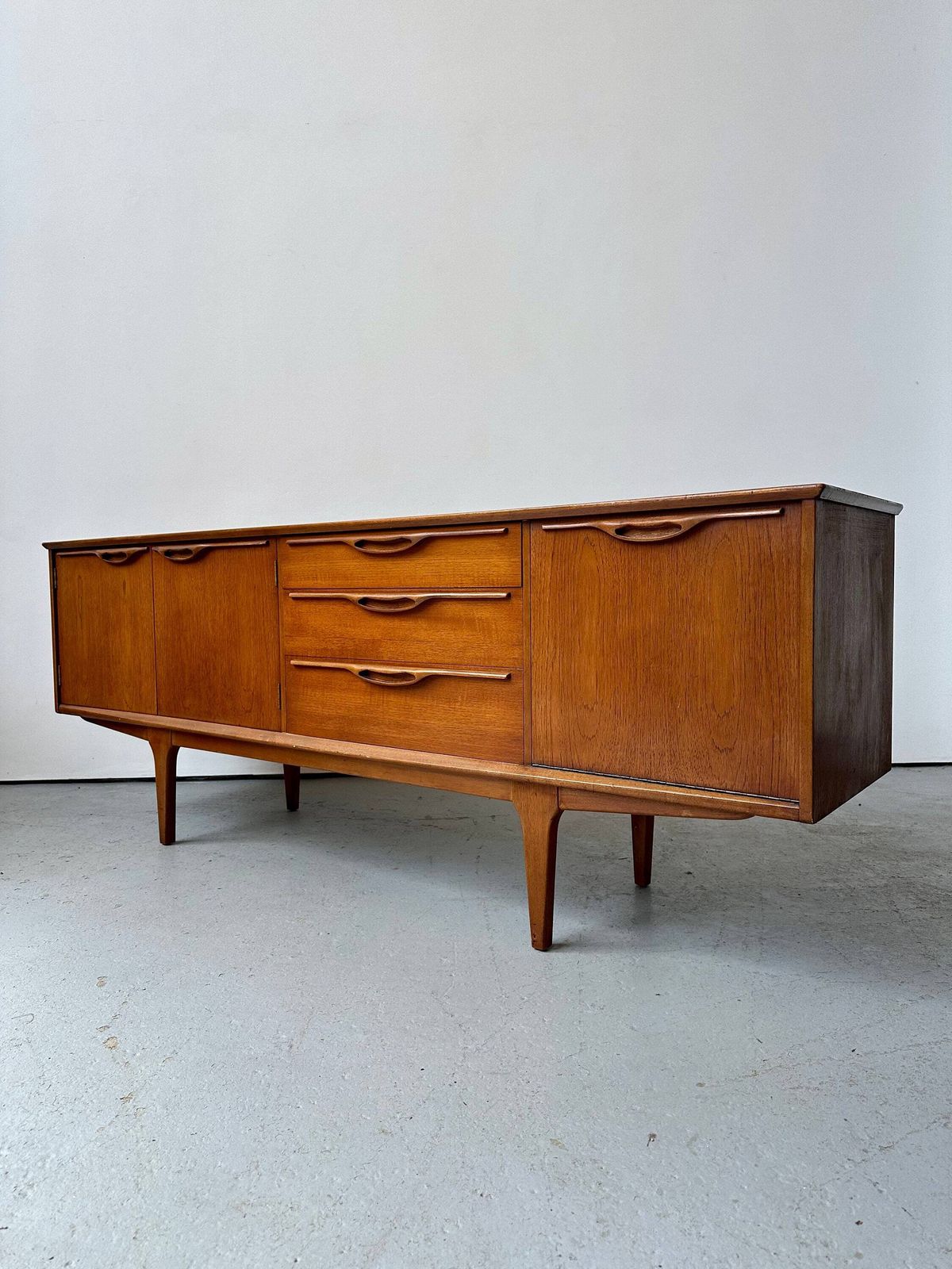 Vintage 1960s Jentique Teak Sideboard. Danish Retro G Plan Mid Century photo furniture
