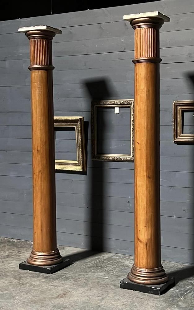 Pair French Columns photo furniture