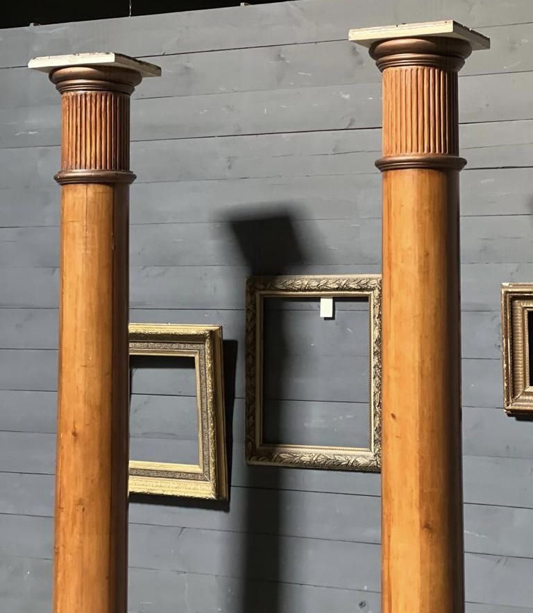 Pair French Columns photo for sale