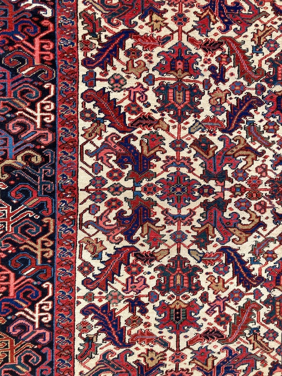 5400.0 Antiek Heriz tapijt 3,00 m x 2,36 m photo
