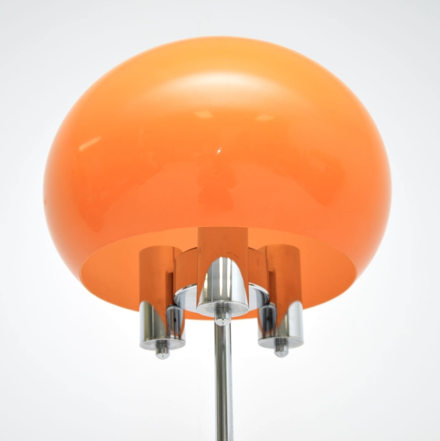 1970’s Vintage Italian Chrome Floor Lamp photo for sale