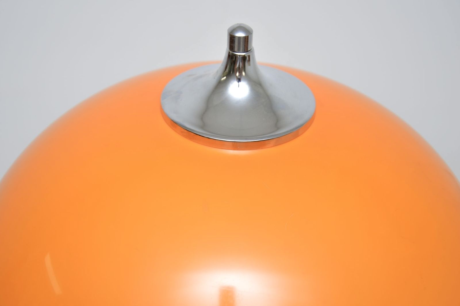 1970’s Vintage Italian Chrome Floor Lamp photo vinterior