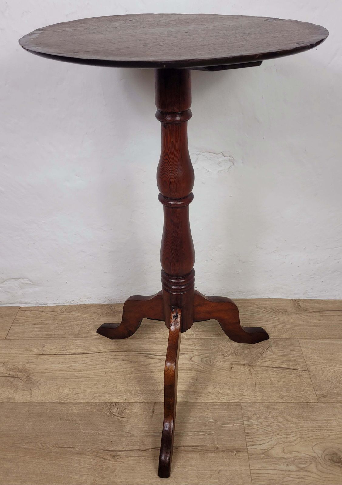 photo for sale Victorian Tripod Side Table 19thc English Antique Mahogany