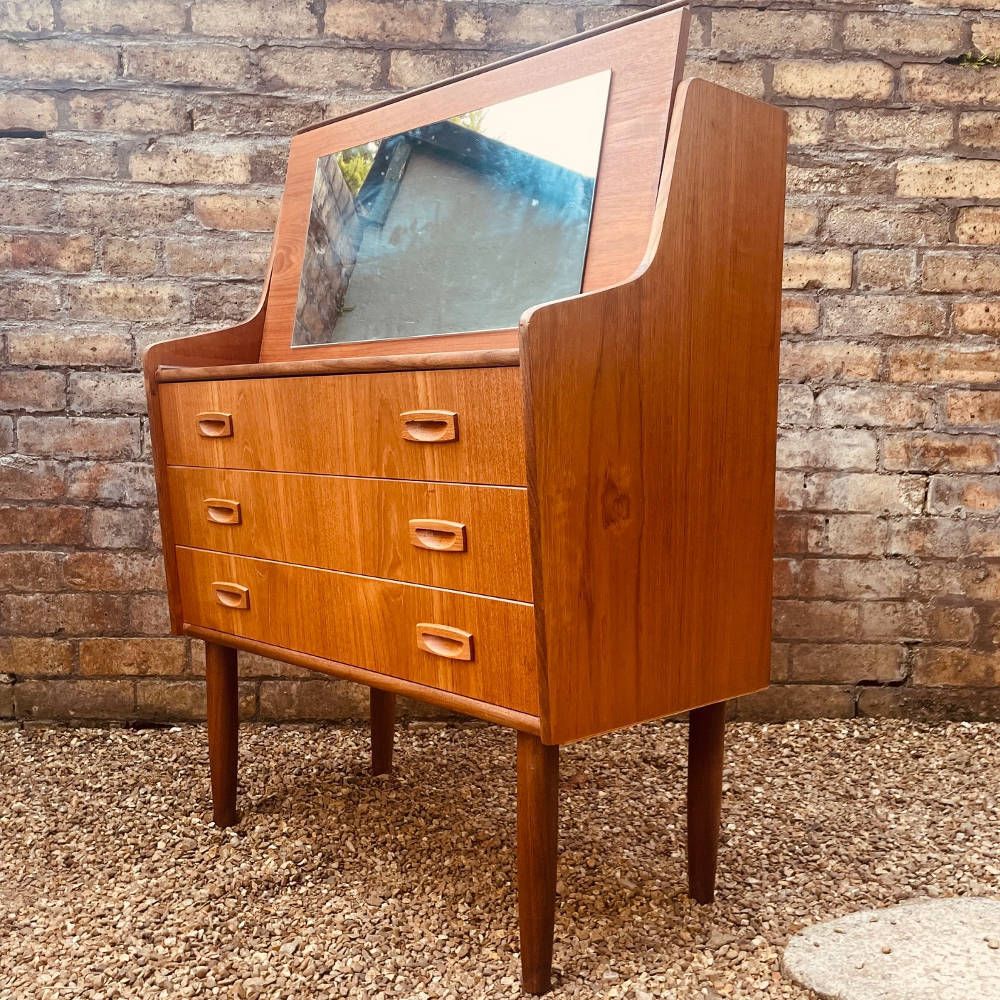 Danish Teak Bureau By Hanbjerg Møbelfabrik, 1960s photo for sale