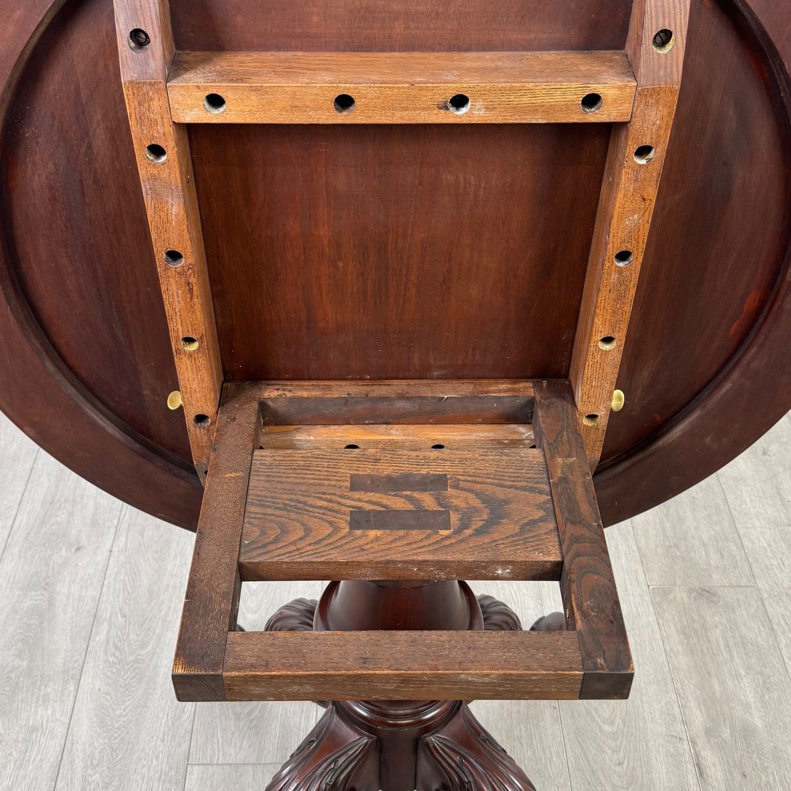 Antique 19th Century Victorian Breakfast Table In Mahogany ( Af 5823 ) photo Furniture