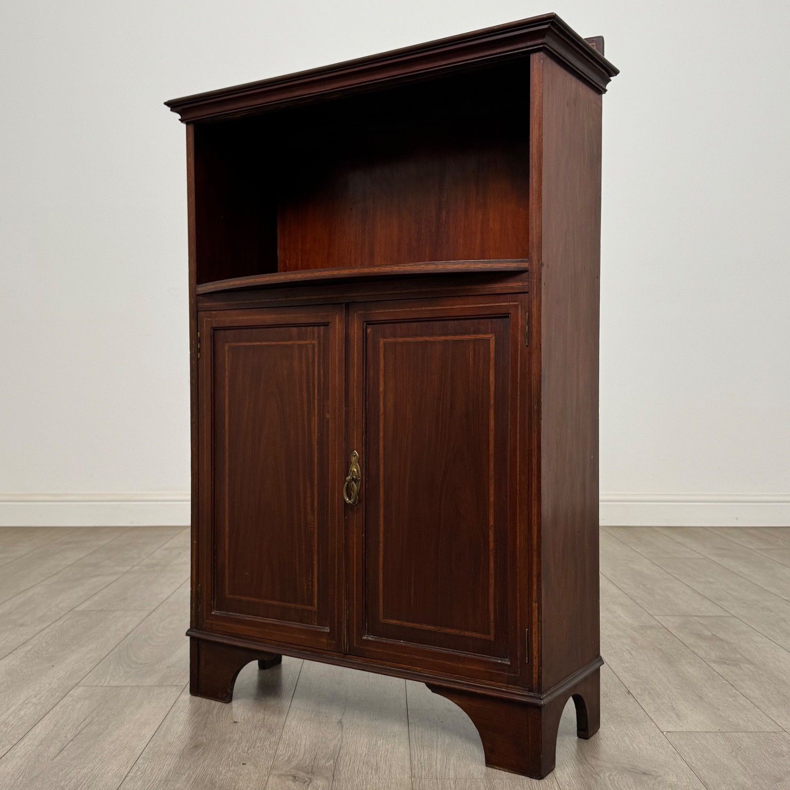 Antique 20th Century Edwardian Cabinet In Mahogany ( Af 5847 ) photo Furniture