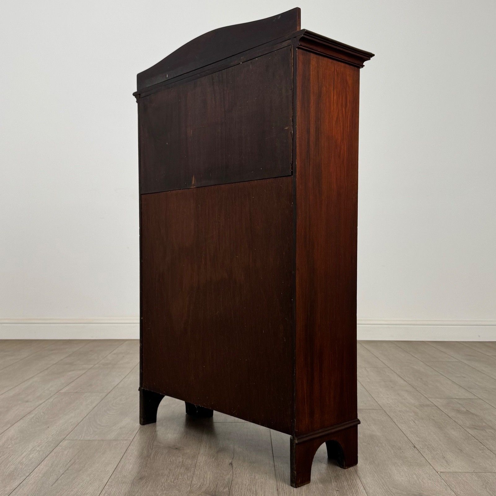 Antique 20th Century Edwardian Cabinet In Mahogany ( Af 5847 ) photo vintage