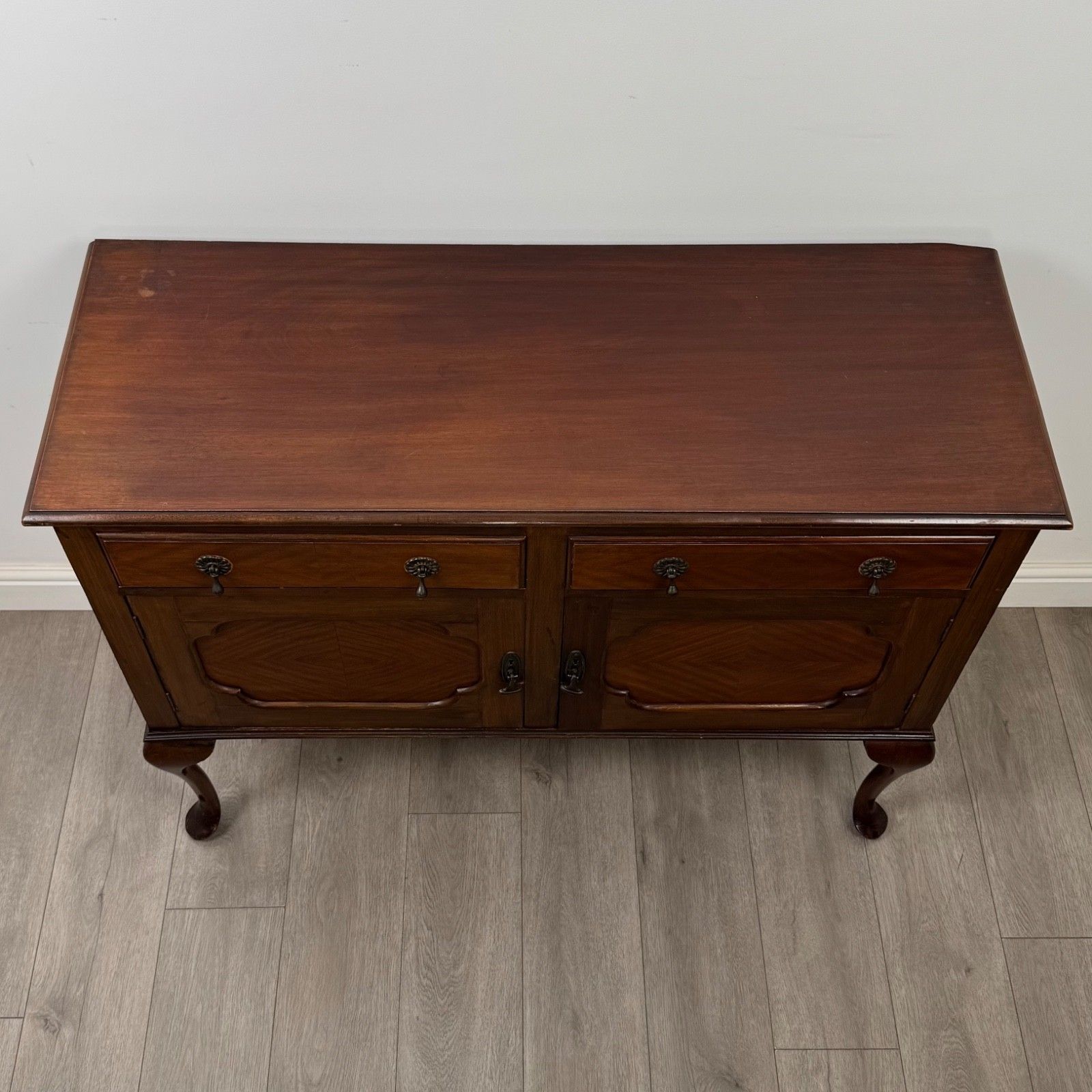 photo for sale Antique 20th Century Edwardian Sideboard In Mahogany ( Af 5762 )