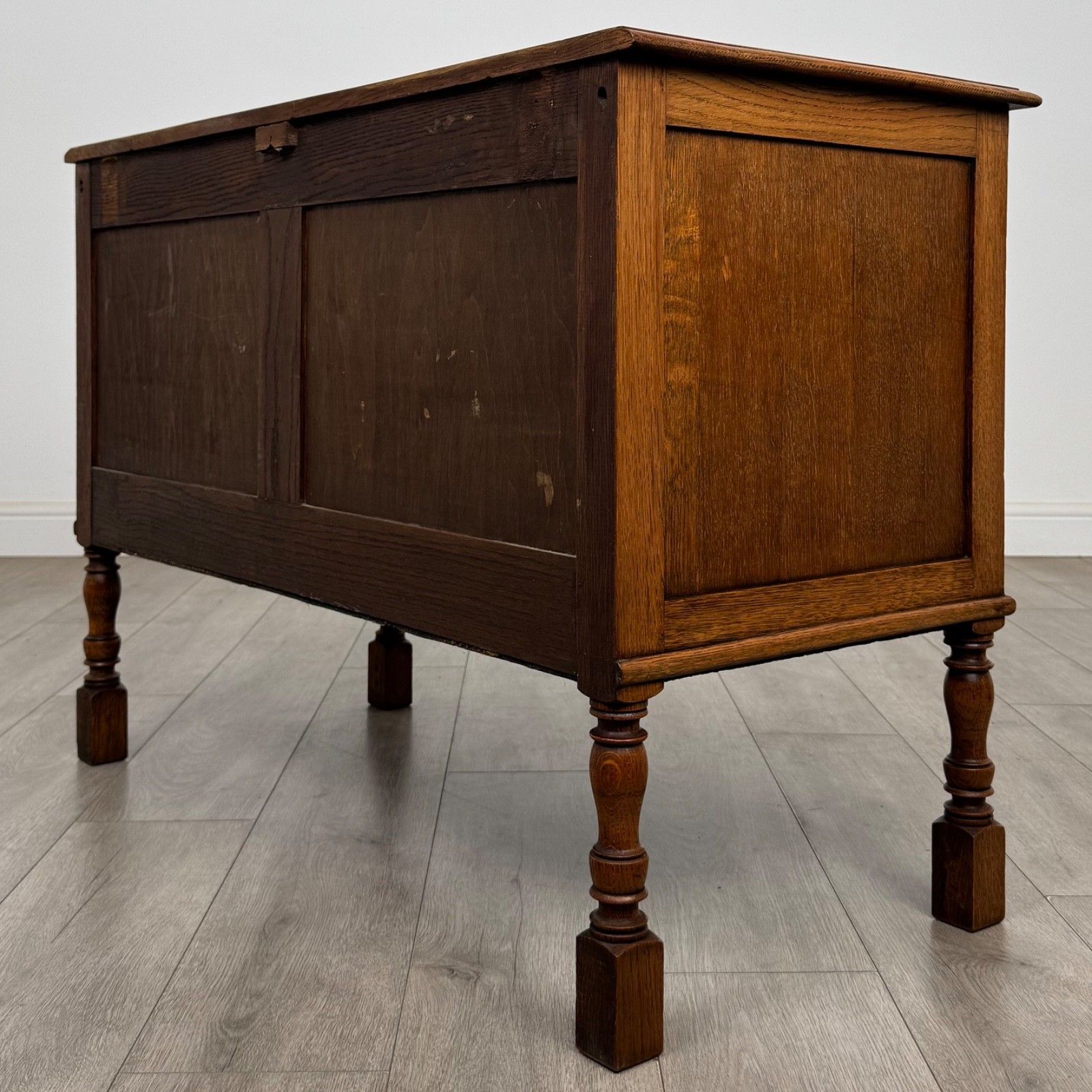 Antique 20th Century Edwardian Chest Of Drawers In Oak ( Af 5831 ) photo vinterior