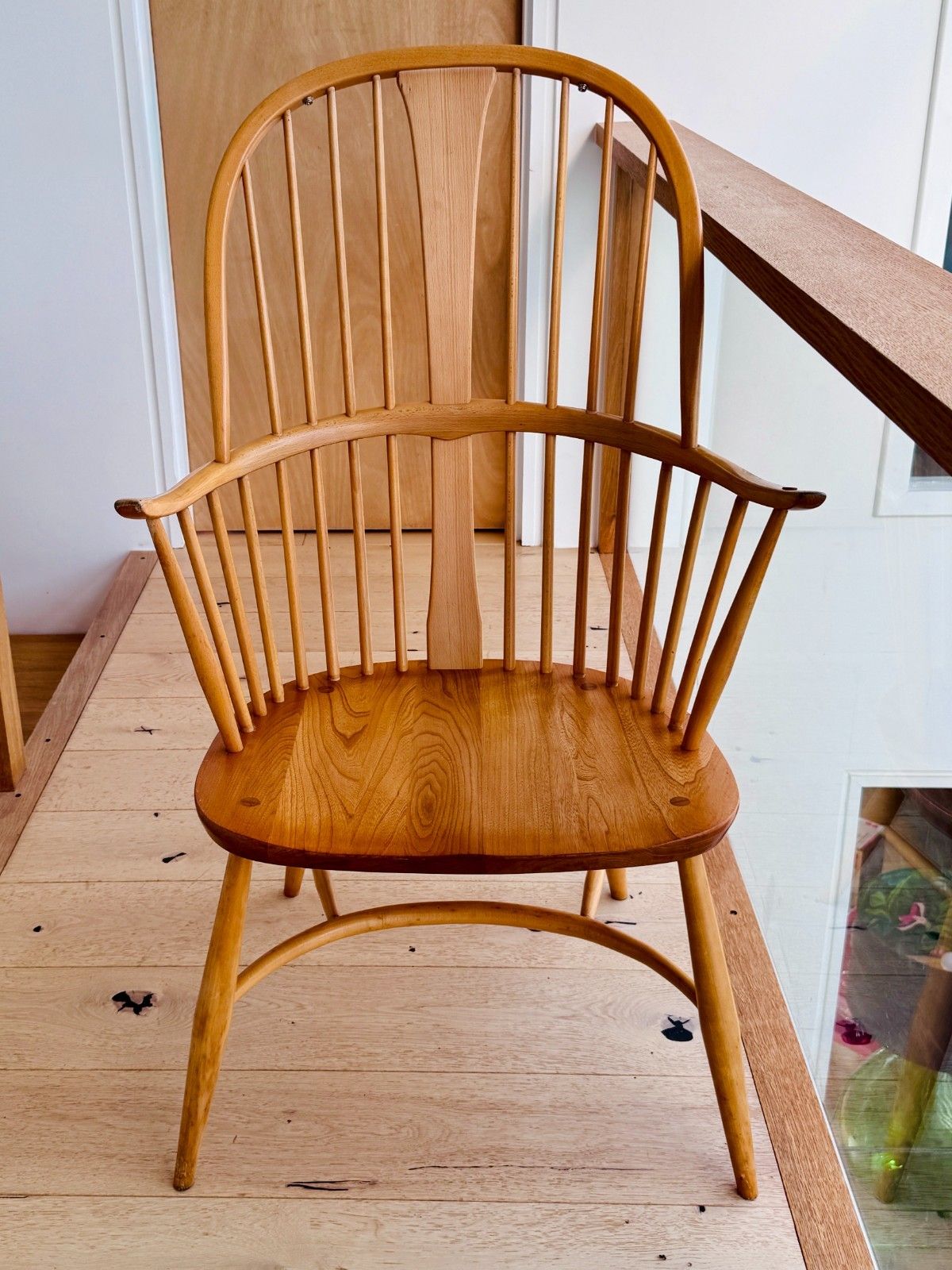 Ercol Windsor Chairmakers Chair In Light Ash 7911 Late 90s photo buy
