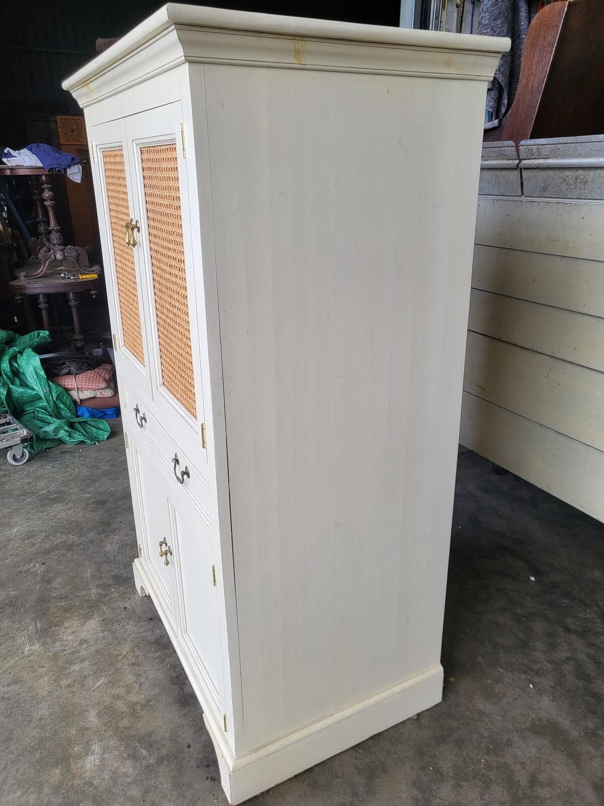 photo for sale Laura Ashley Linen Press Storage Cabinet Kitchen Cupboard