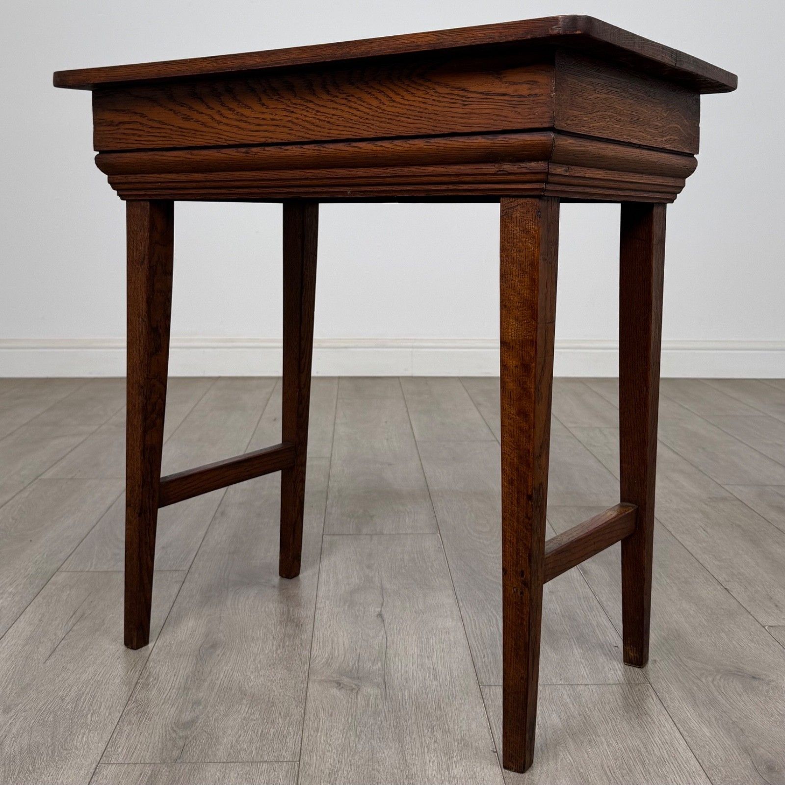 Antique 20th Century Edwardian Side Table In Oak ( Af 5848 ) photo furniture