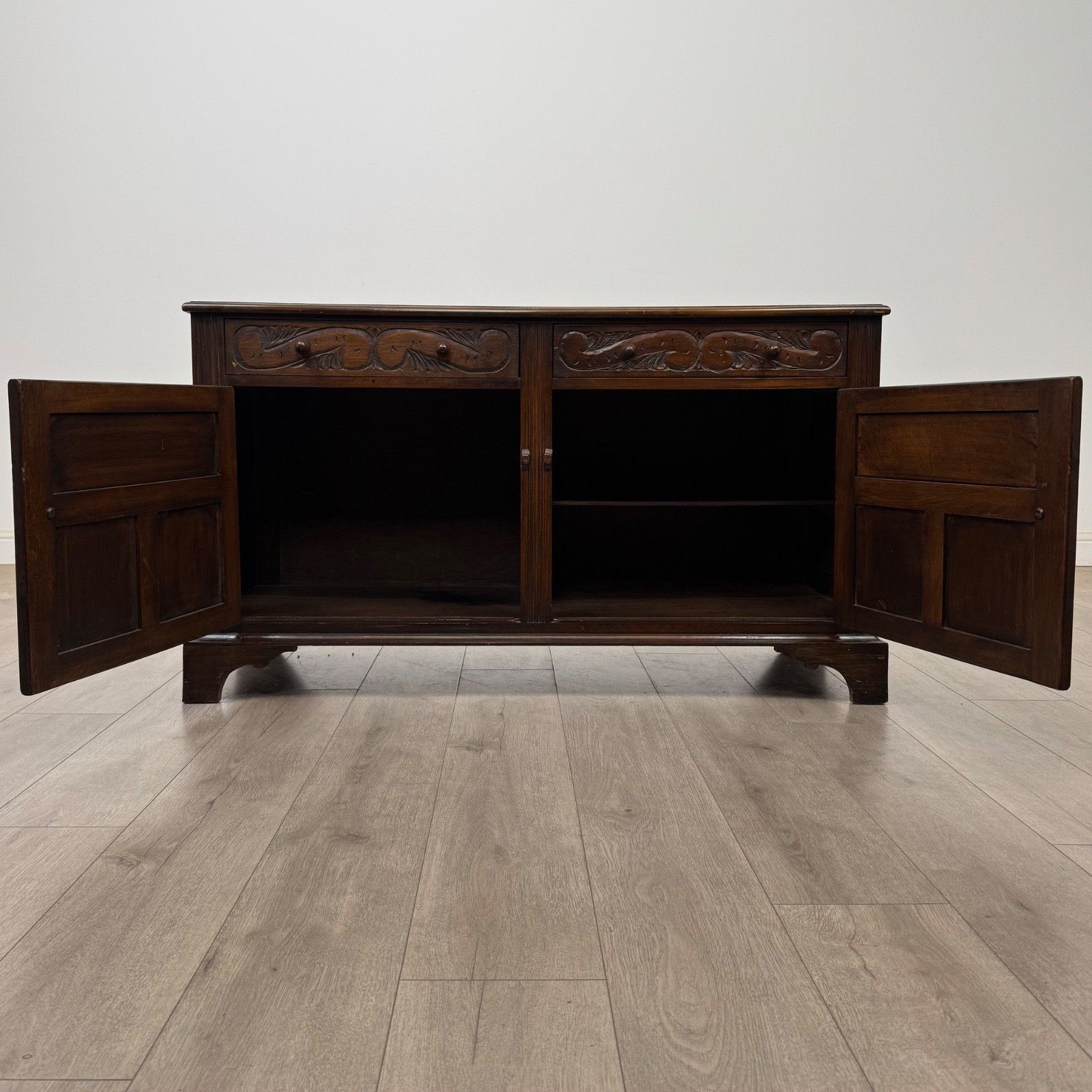 Antique 20th Century Good Quality Sideboard In Oak ( Af 5830 ) photo furniture