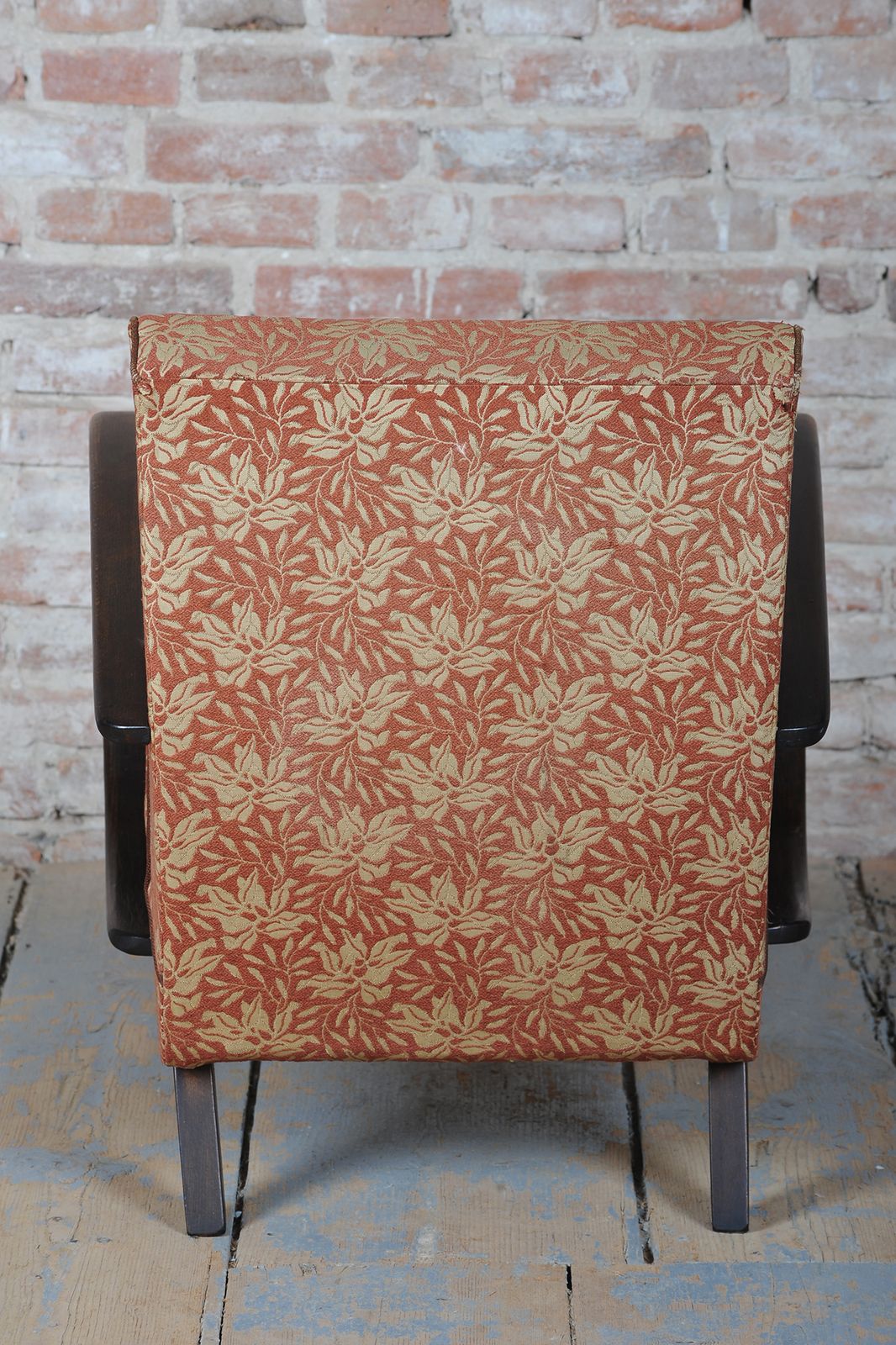 Original Art Deco Armchair, By J. Halabala For Up Zavody, Beech, Czech, 1930s photo 450.0