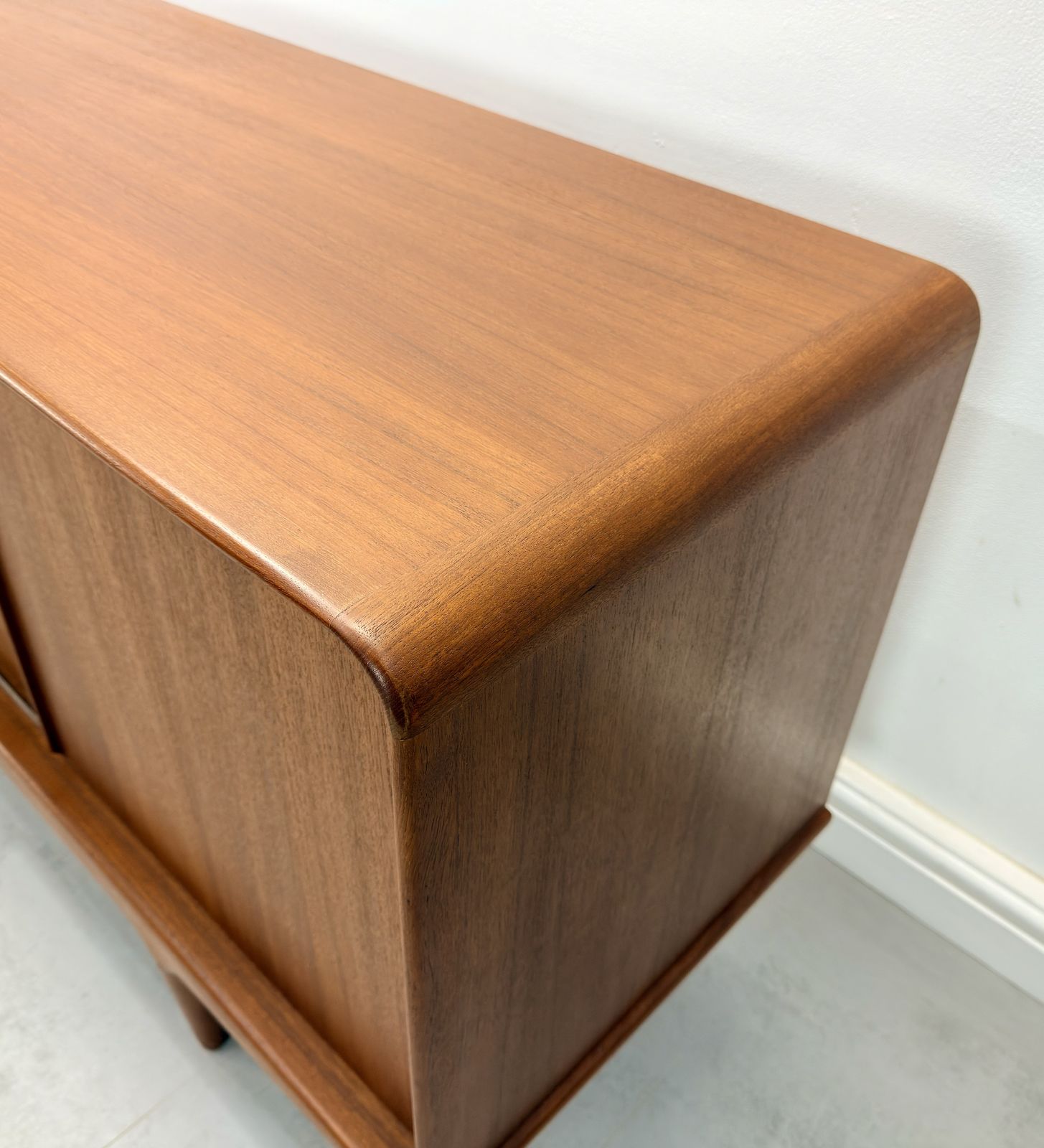 photo vintage Danish Teak Sideboard By Clausen & Son