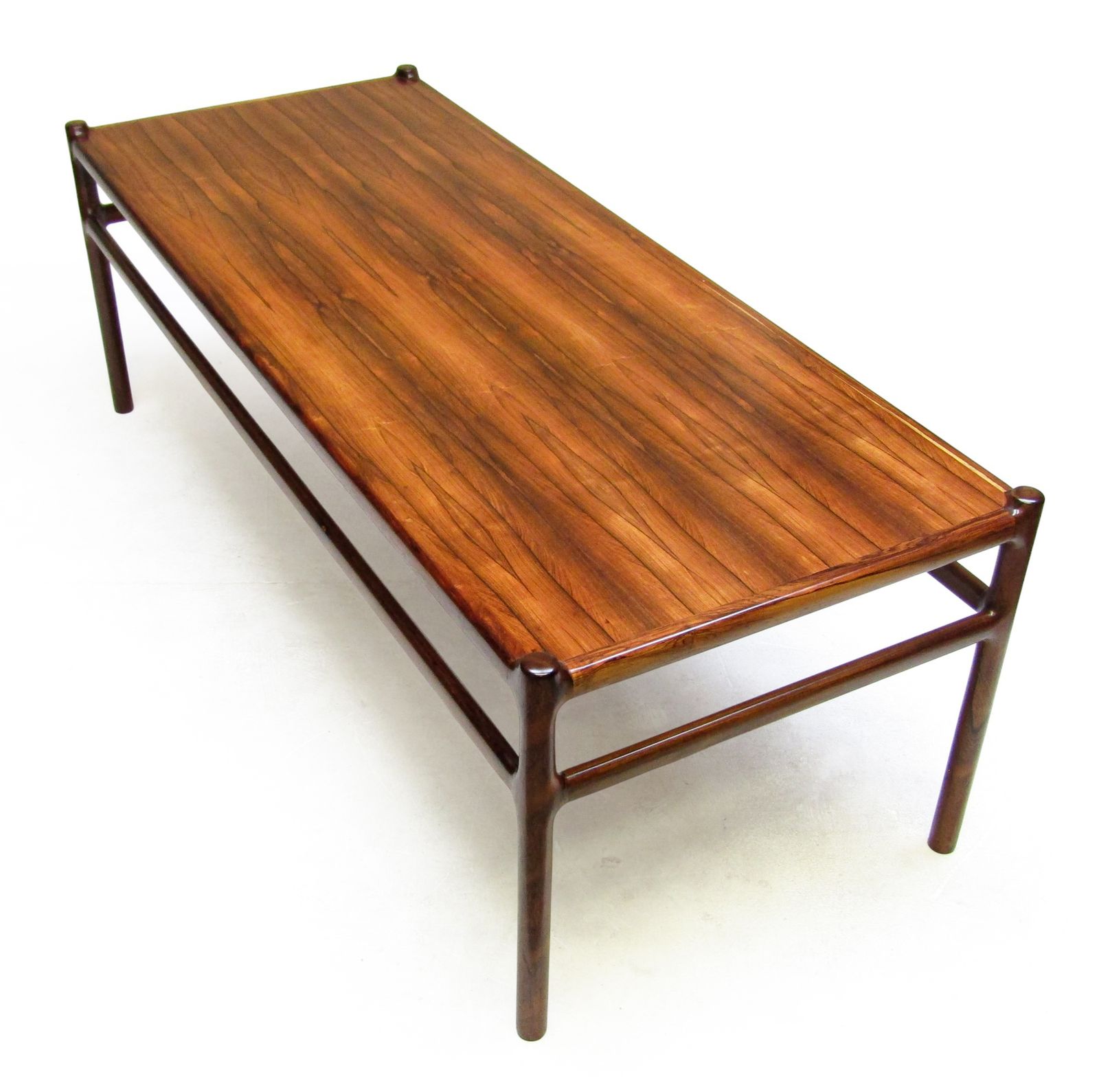 photo furniture Long Danish Coffee Table In Rosewood By Henning Korch For Cfc Silkeborg
