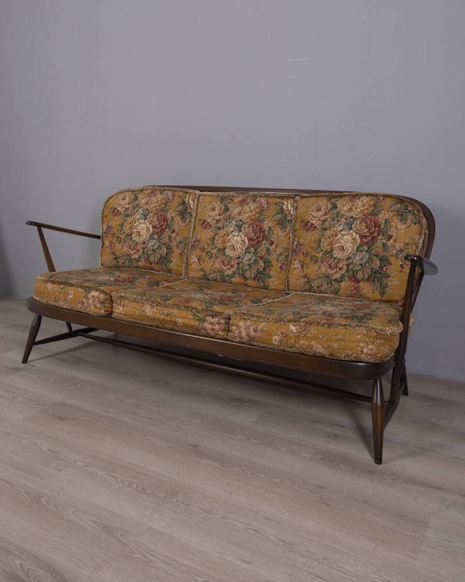 Vintage Wooden Sofa From The 1960s Designed By L photo 1194.0
