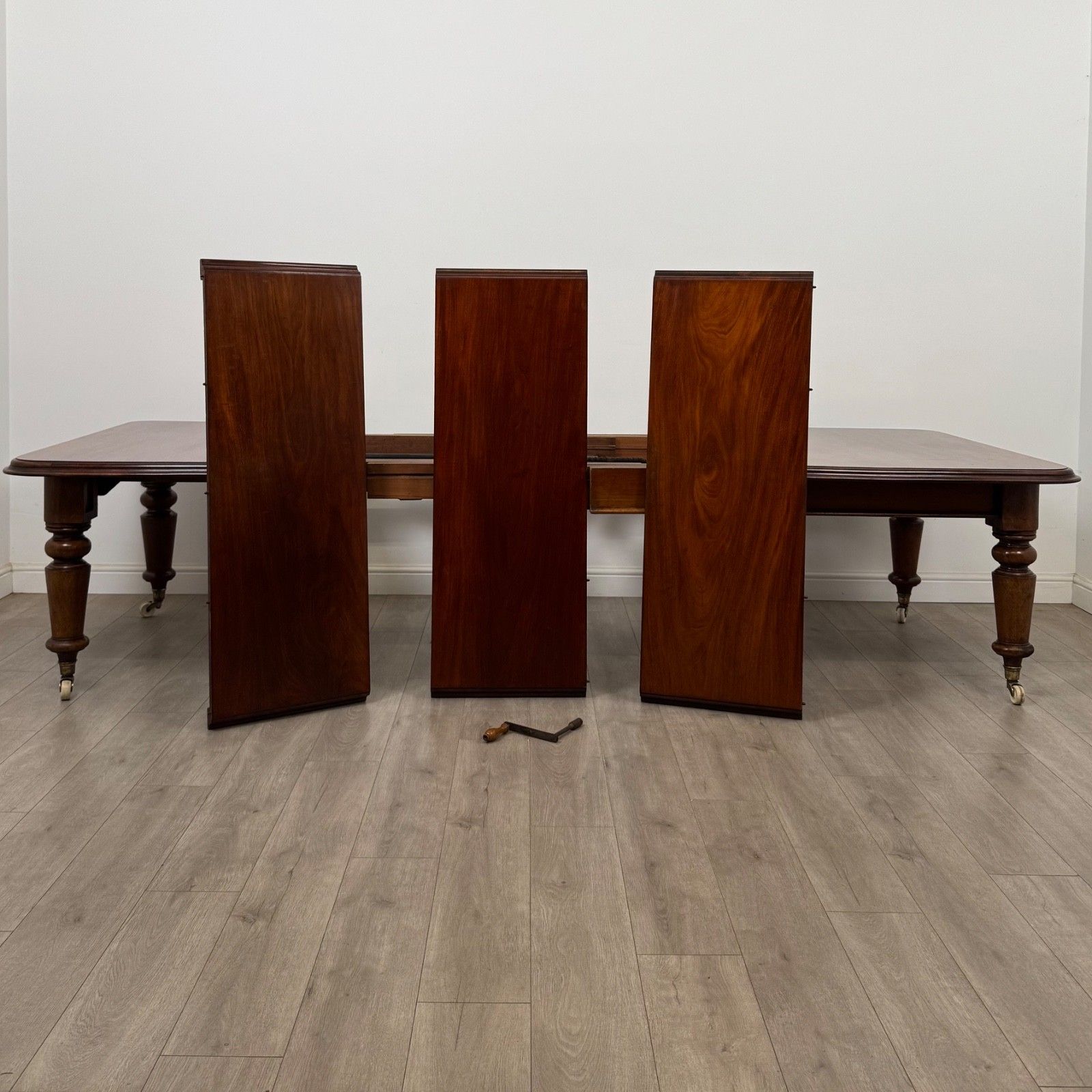 Antique 19th Century Large Victorian Dining Table In Mahogany ( Af 5851 ) photo furniture