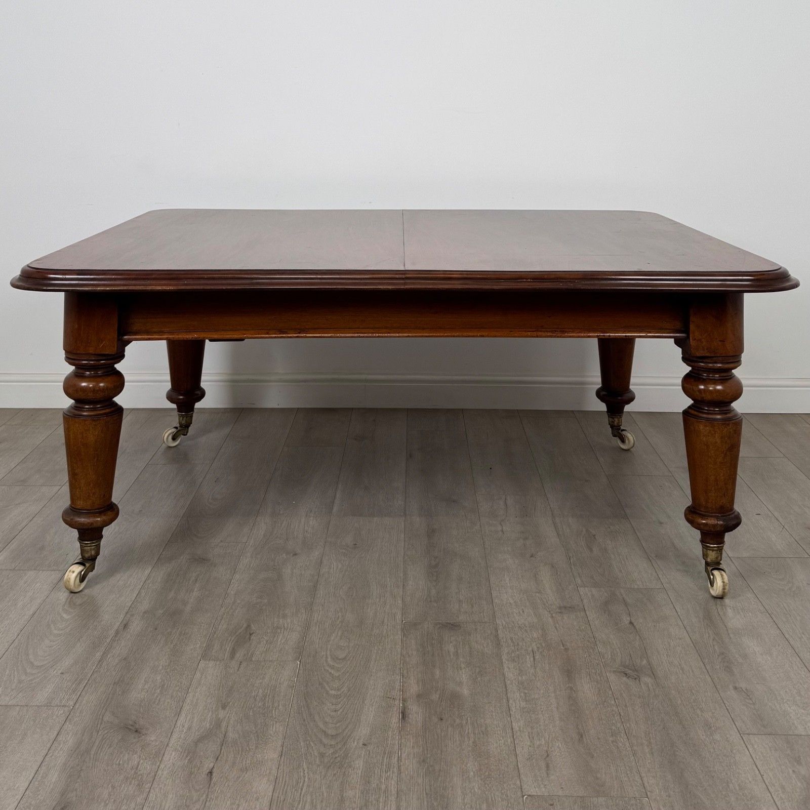 Antique 19th Century Large Victorian Dining Table In Mahogany ( Af 5851 ) photo Furniture