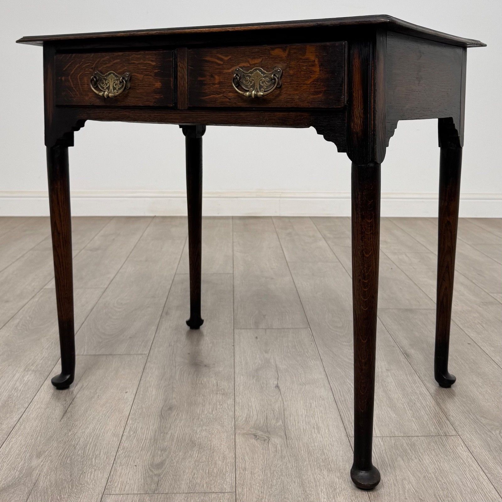 Antique 20th Century Edwardian Side Table In Oak ( Af 5868 ) photo furniture