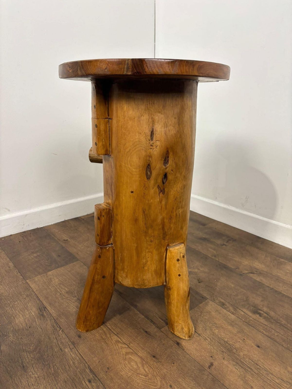 Rustic Handmade Side Table photo Furniture