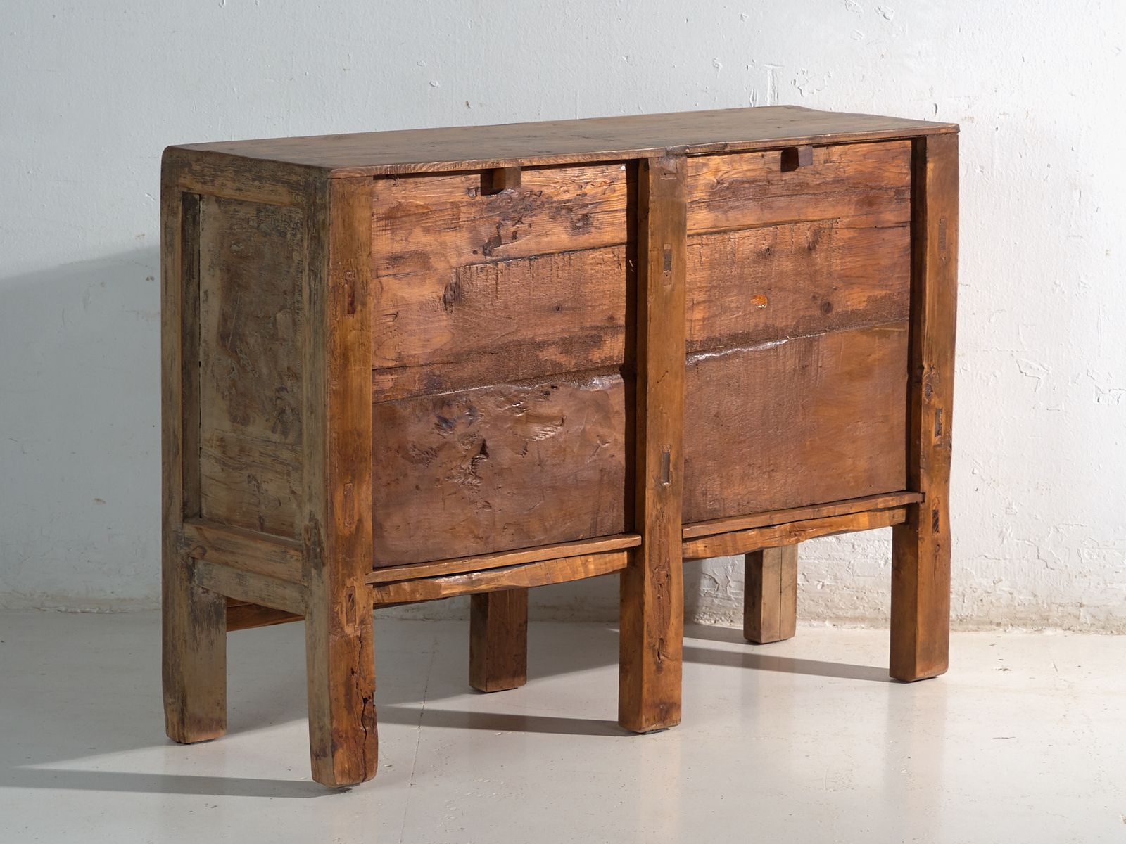 photo furniture Antique Sideboard In Pine Wood – China, Circa 1930