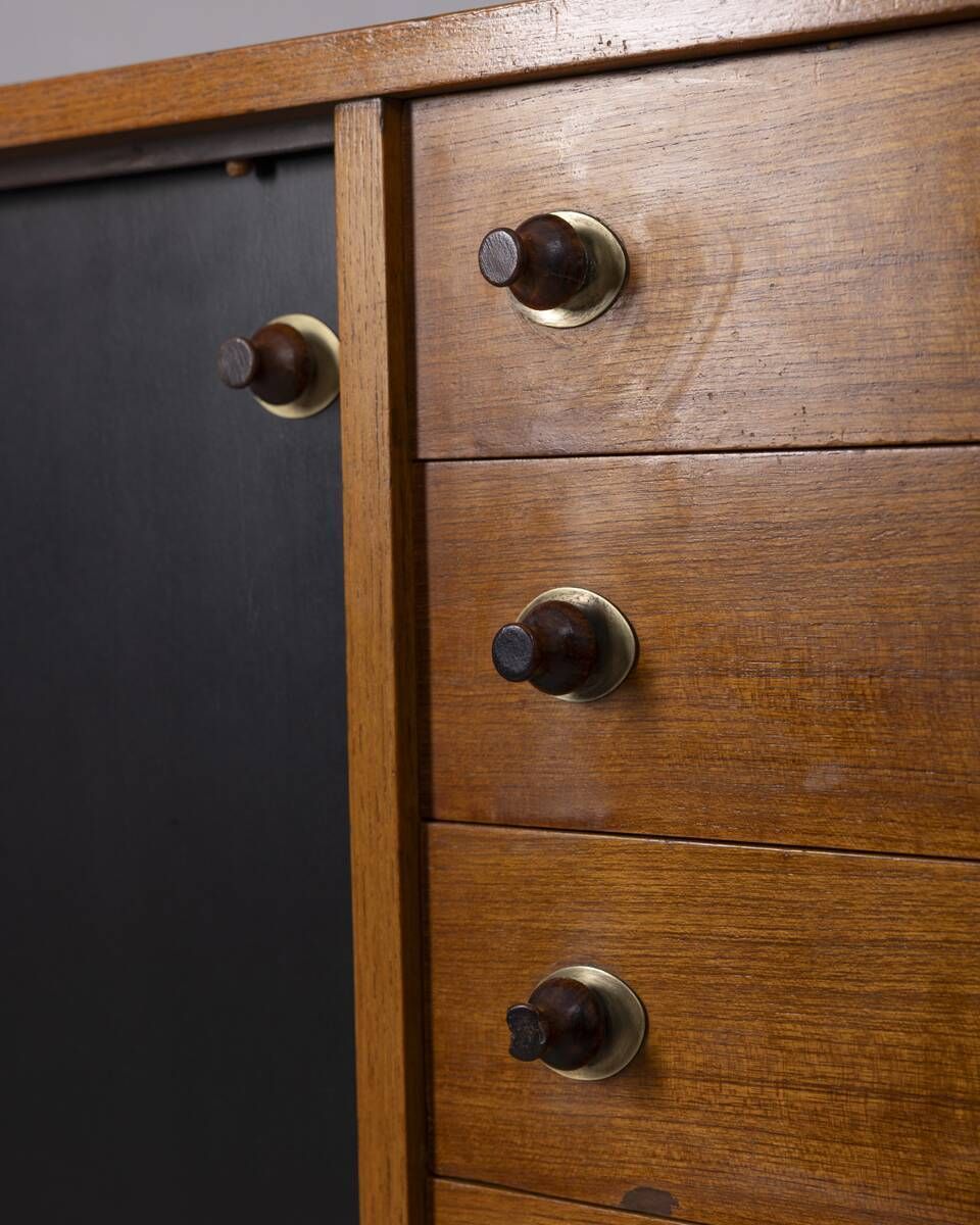 Vintage 1960s Sideboard In Teak Wood By Italian photo 2422.0