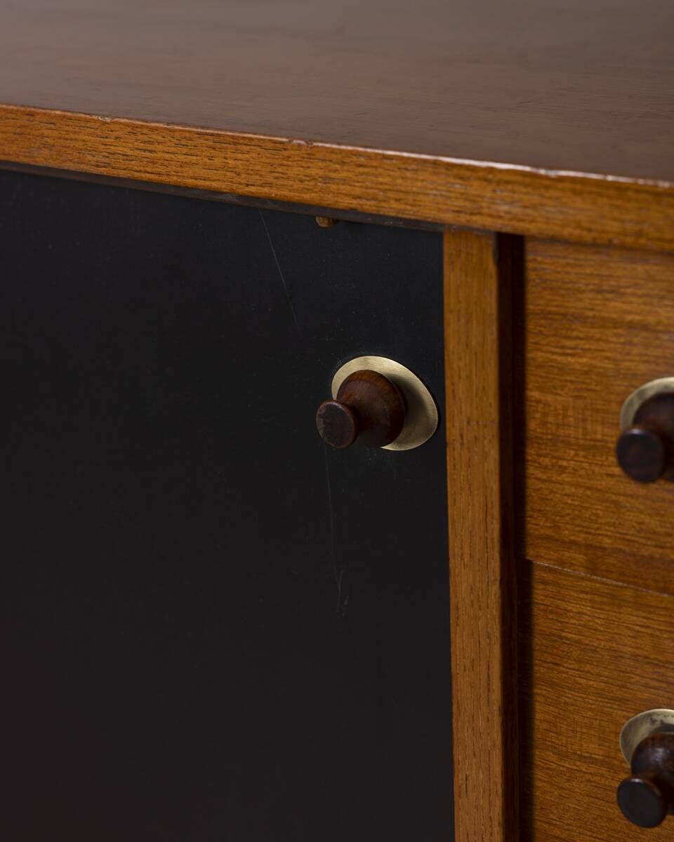 photo for sale Vintage 1960s Sideboard In Teak Wood By Italian