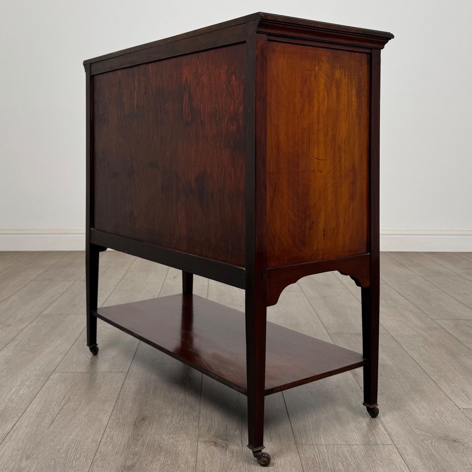 Antique 20th Century Edwardian Cabinet In Mahogany ( Af 5857 ) photo buy