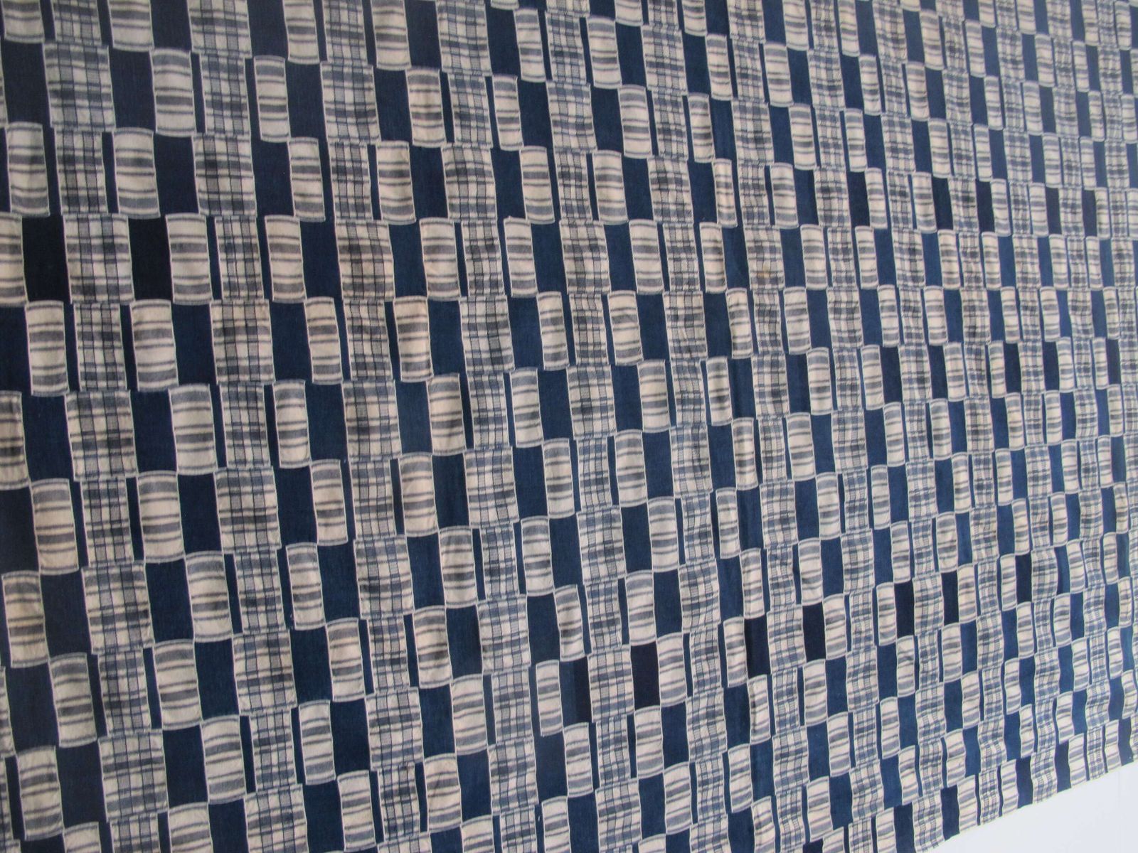 Mid-century Kente-doek, Ghana, 1,70 m x 3,34 m photo buy