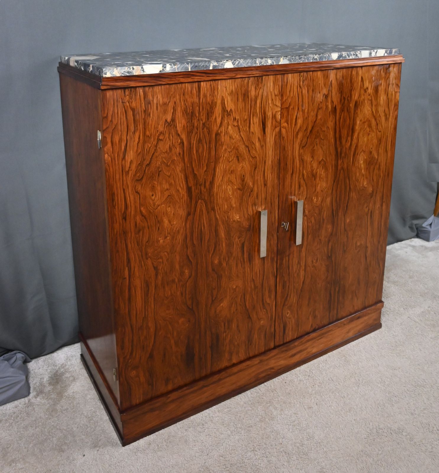 Art Deco Sideboard In Rosewood Veneer – 1940 photo Furniture