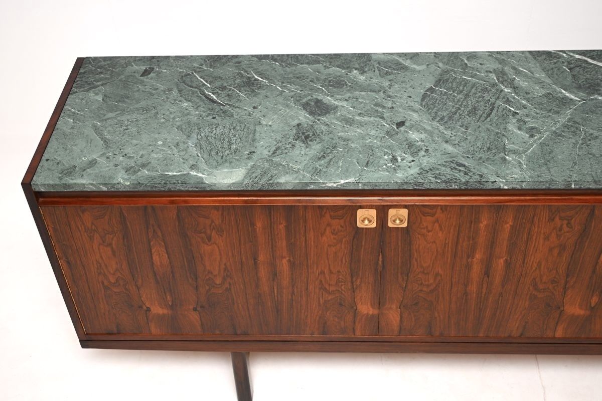 Rosewood And Marble Vintage Sideboard By Robert Heritage For Archie Shine photo Furniture