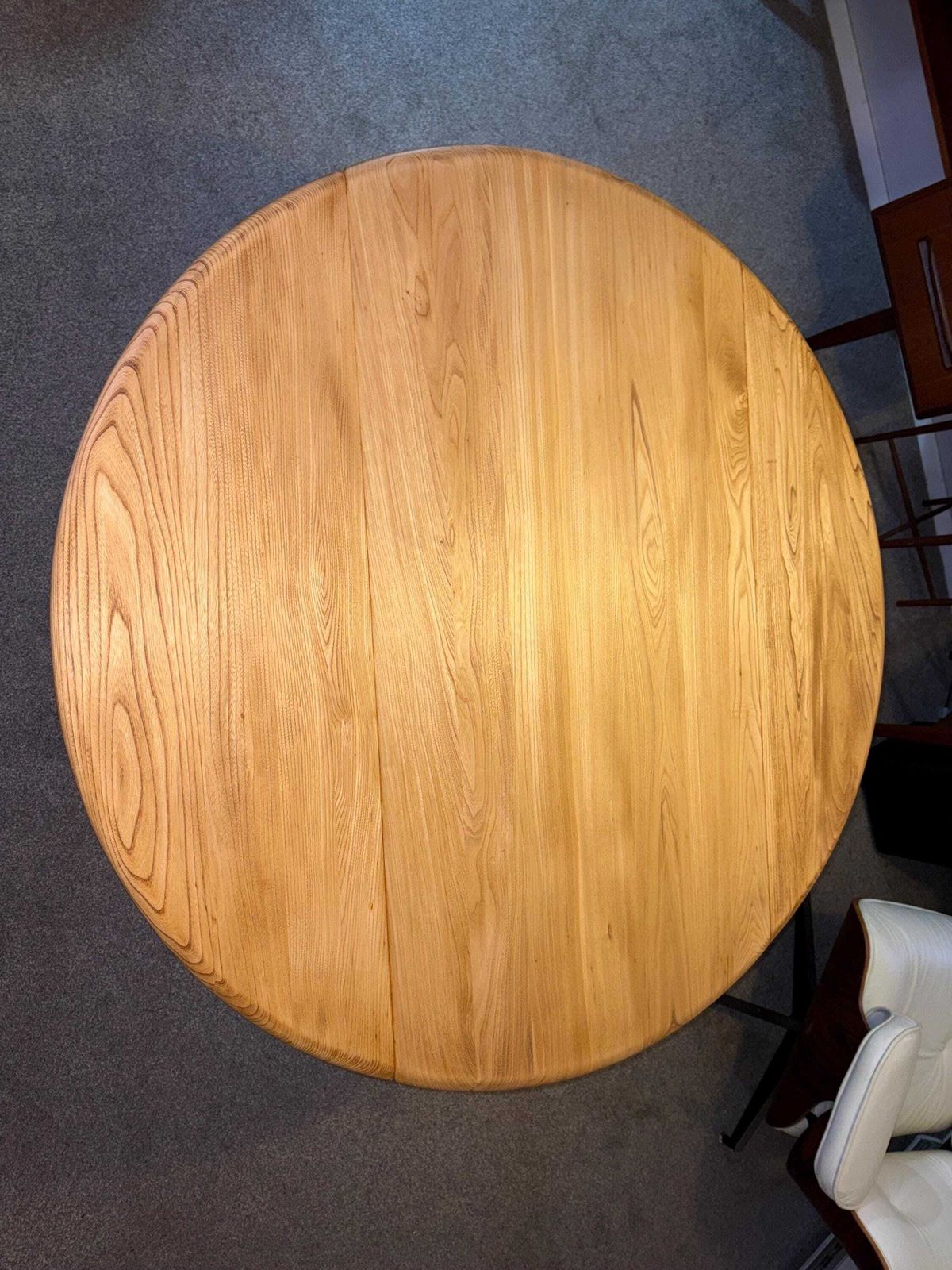 545.0 Ercol Blonde Gold Label Model 384 Dining Table   Retro   Vintage   G Plan Era photo