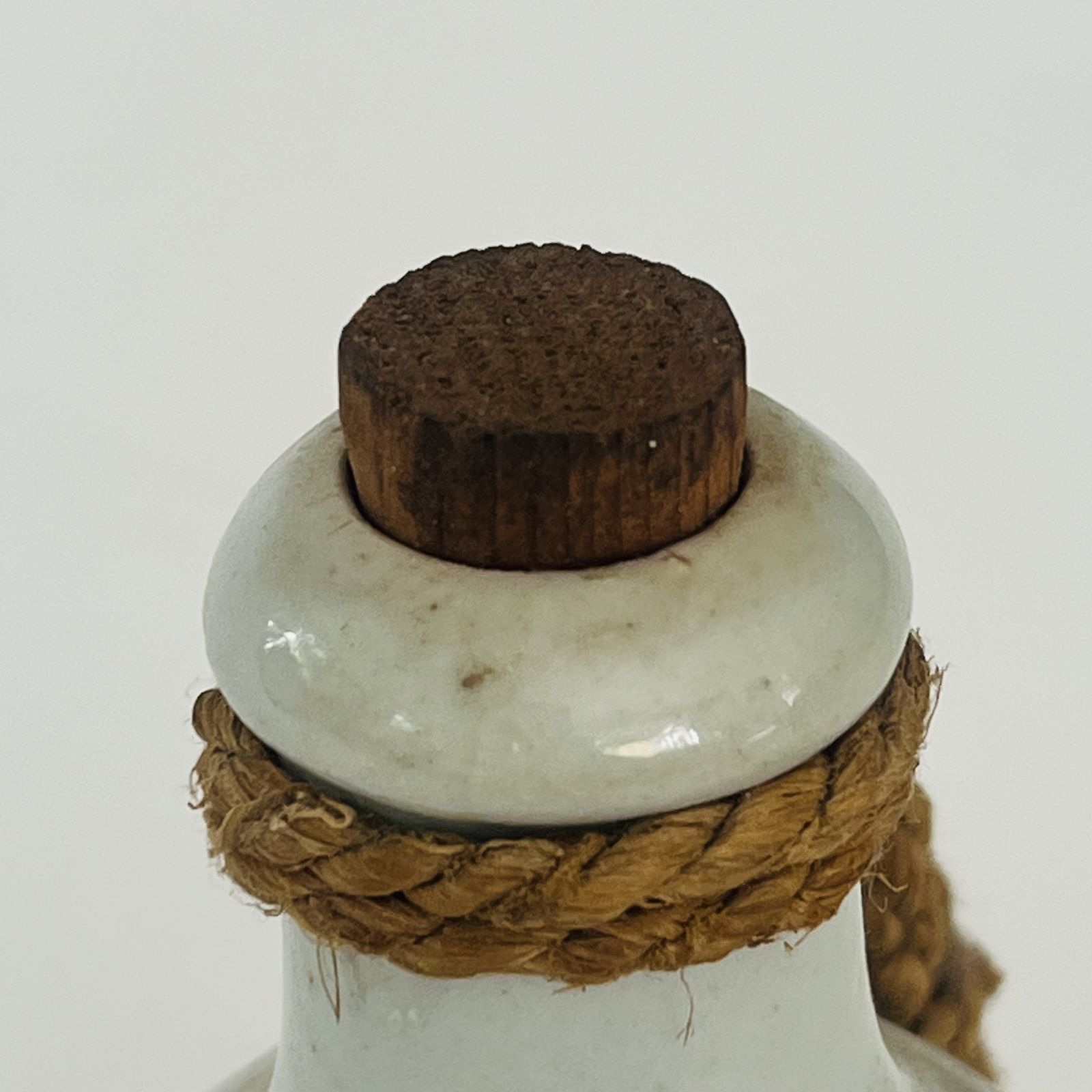 Japanese Kayoi Tokkuri Stoneware Sake Bottle. photo furniture