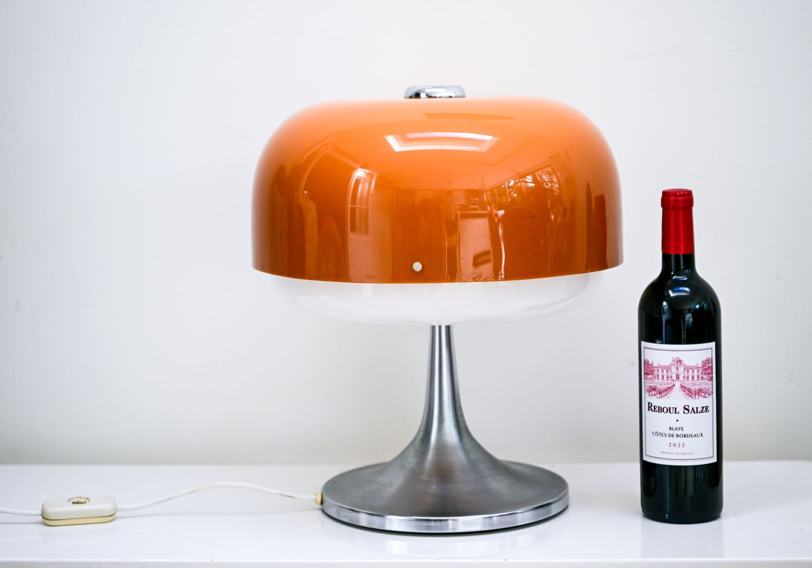 Harvey Guzzini Medusa Table Lamp 1960's photo buy