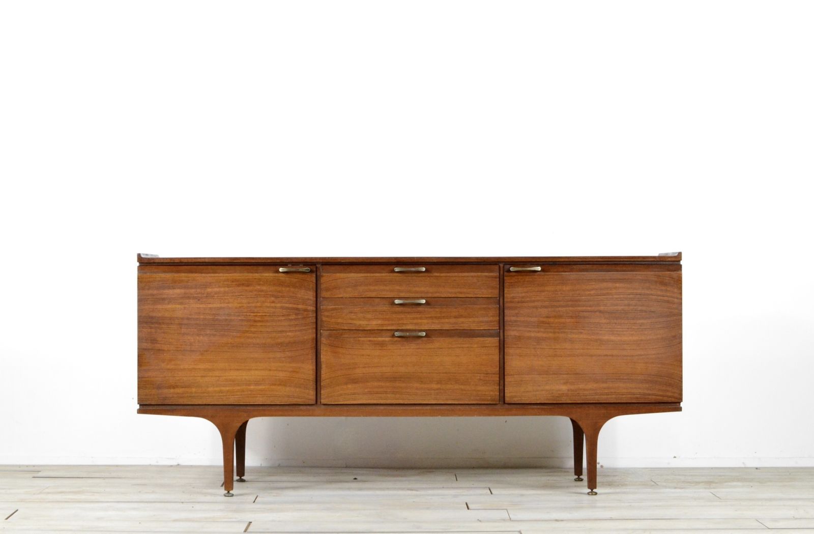 Midcentury 'Meredew' Teak Sideboard / Dresser. Stylish Vintage. Modern / Danish Style.