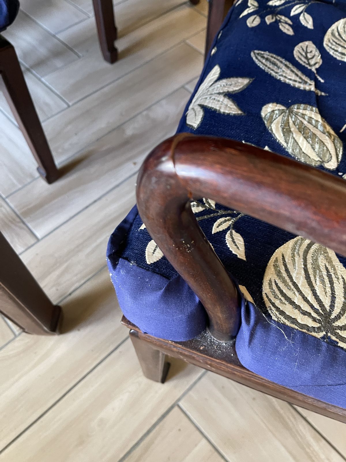 photo for sale Extendable Antique Asian Dining Table With 8 Chairs