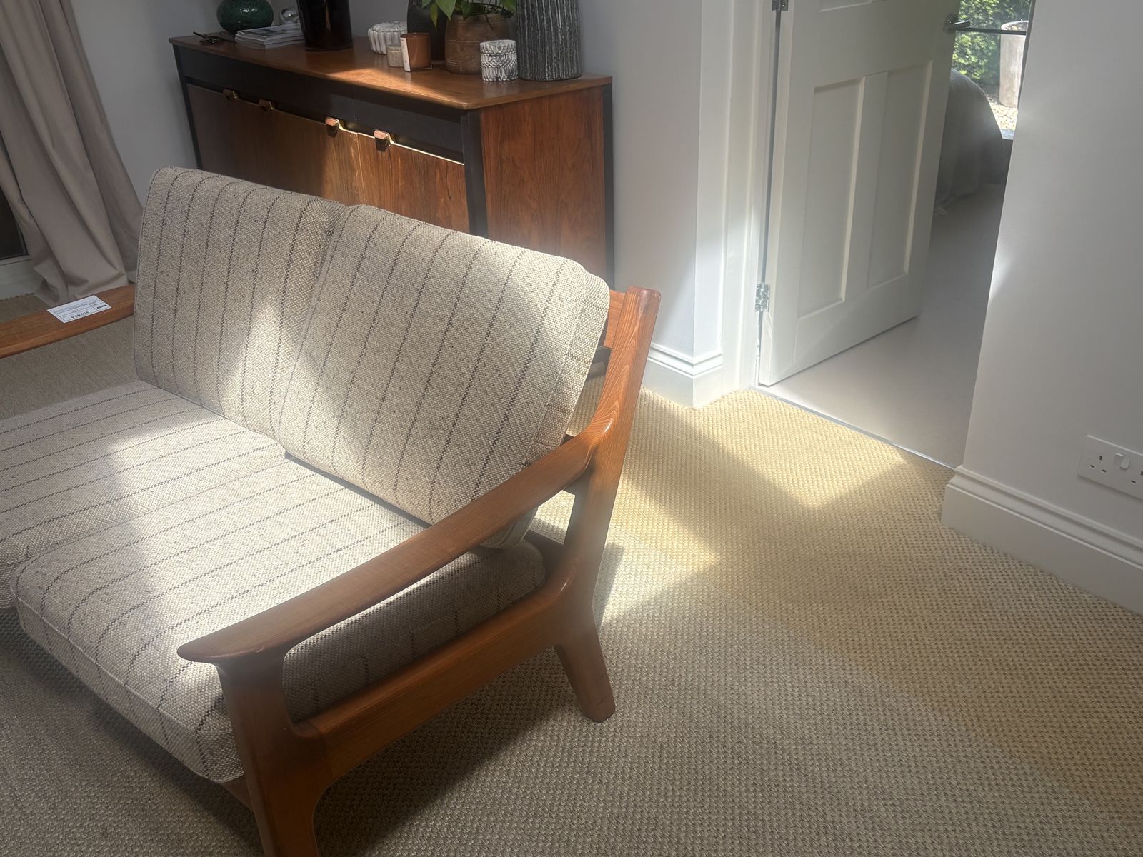 Vintage Danish 2 Seater Sofa photo vintage