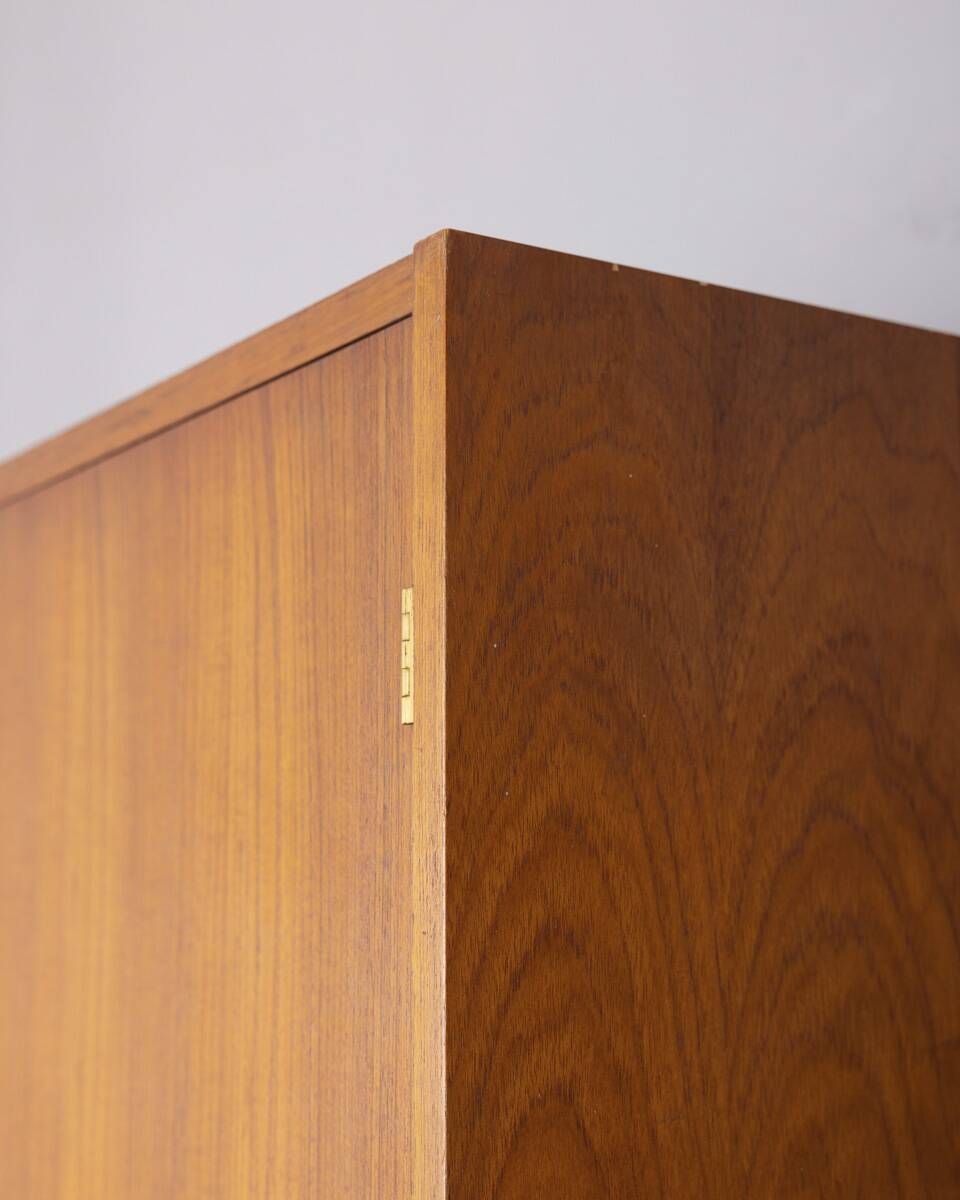 Vintage 1960s Wooden Wardrobe Designed By Zam Milano Italy photo Furniture