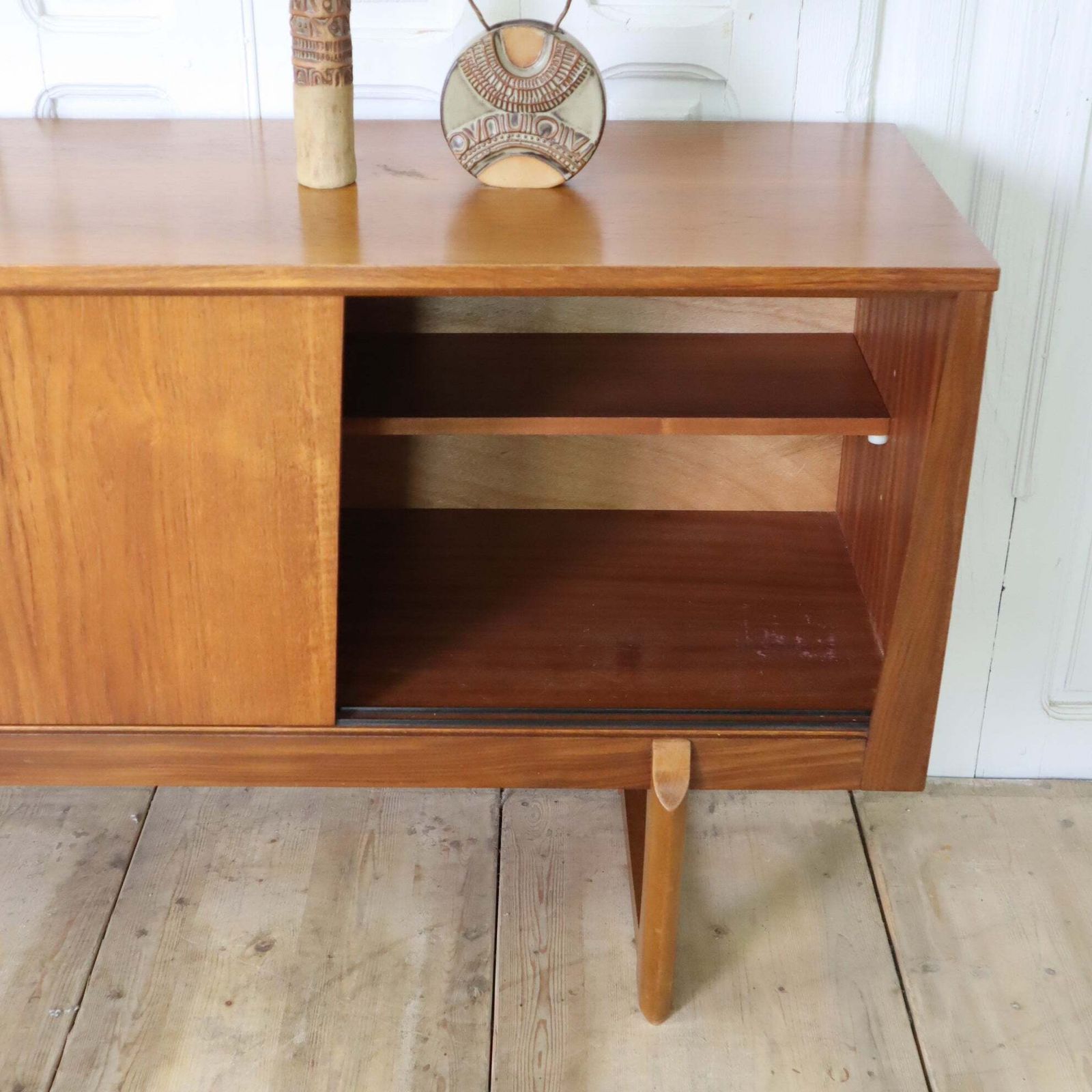Vintage Teak Large Elliots Of Newbury Sideboard 0506b photo 995.0