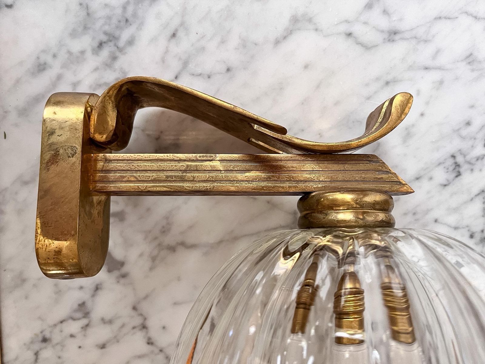 Italian Murano Glass Wall Sconces By Barovier & Toso photo Lighting