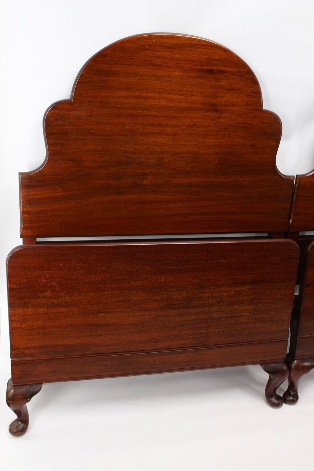 Pair Of Art Deco Mahogany Single Beds photo furniture