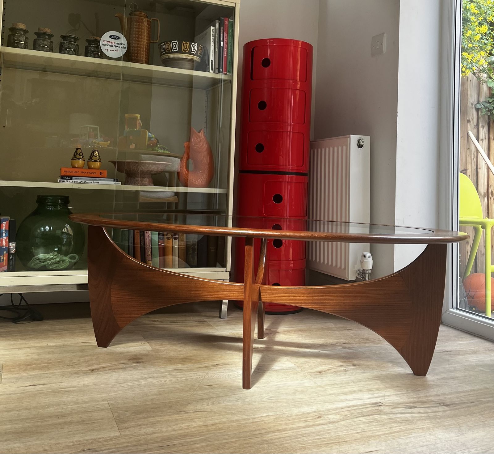 Vintage Mid Century G Plan Astro Coffee Table Oval photo furniture