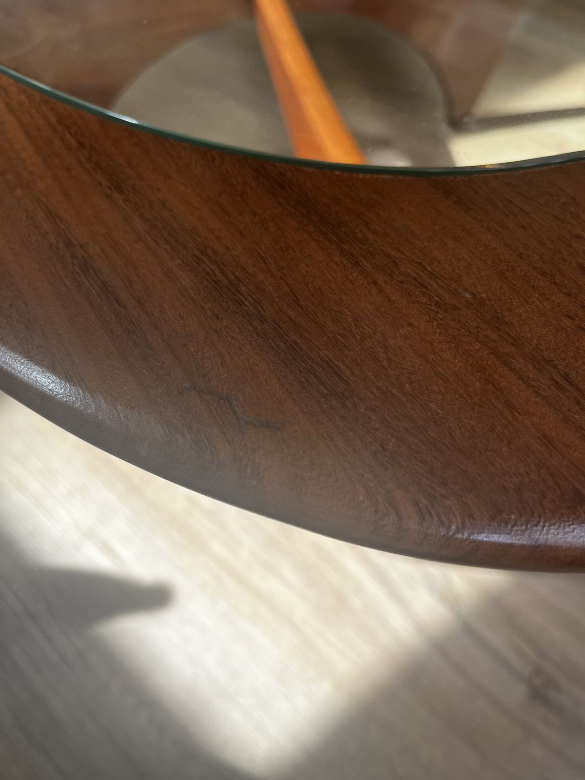 Vintage Mid Century G Plan Astro Coffee Table Oval photo vinterior