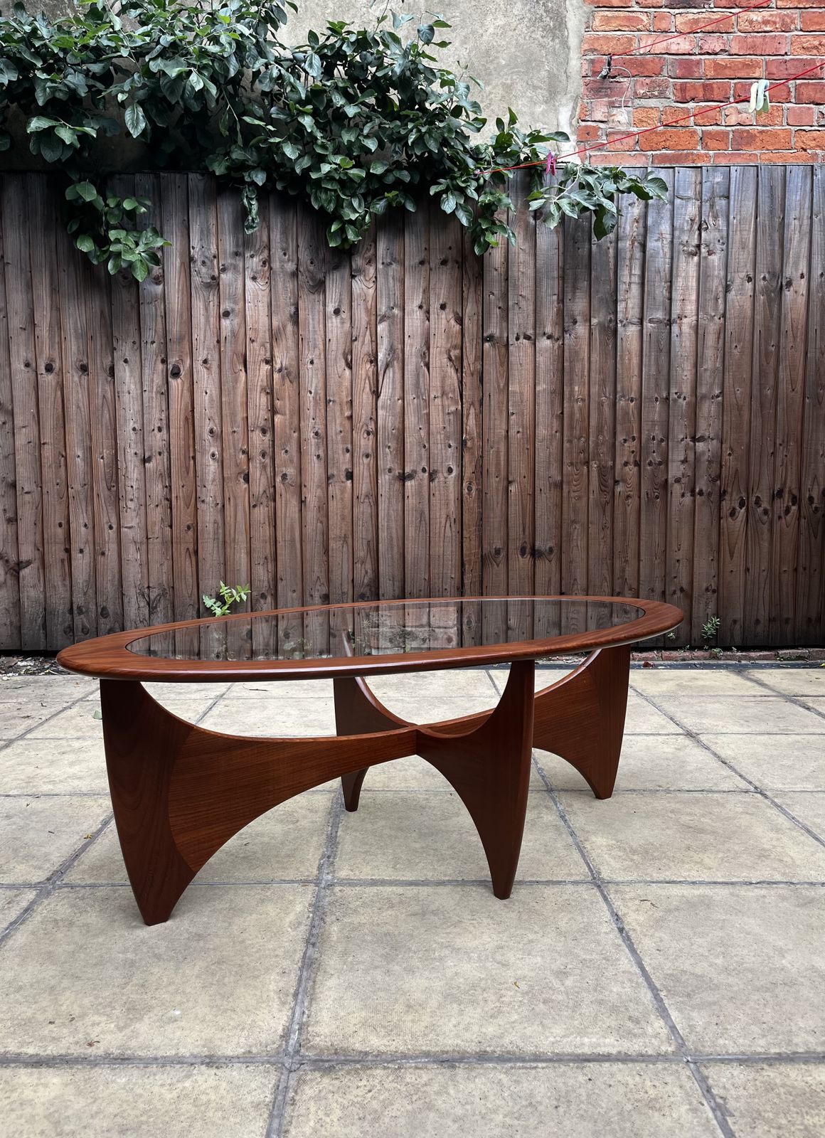 photo for sale Vintage Mid Century G Plan Astro Coffee Table Oval