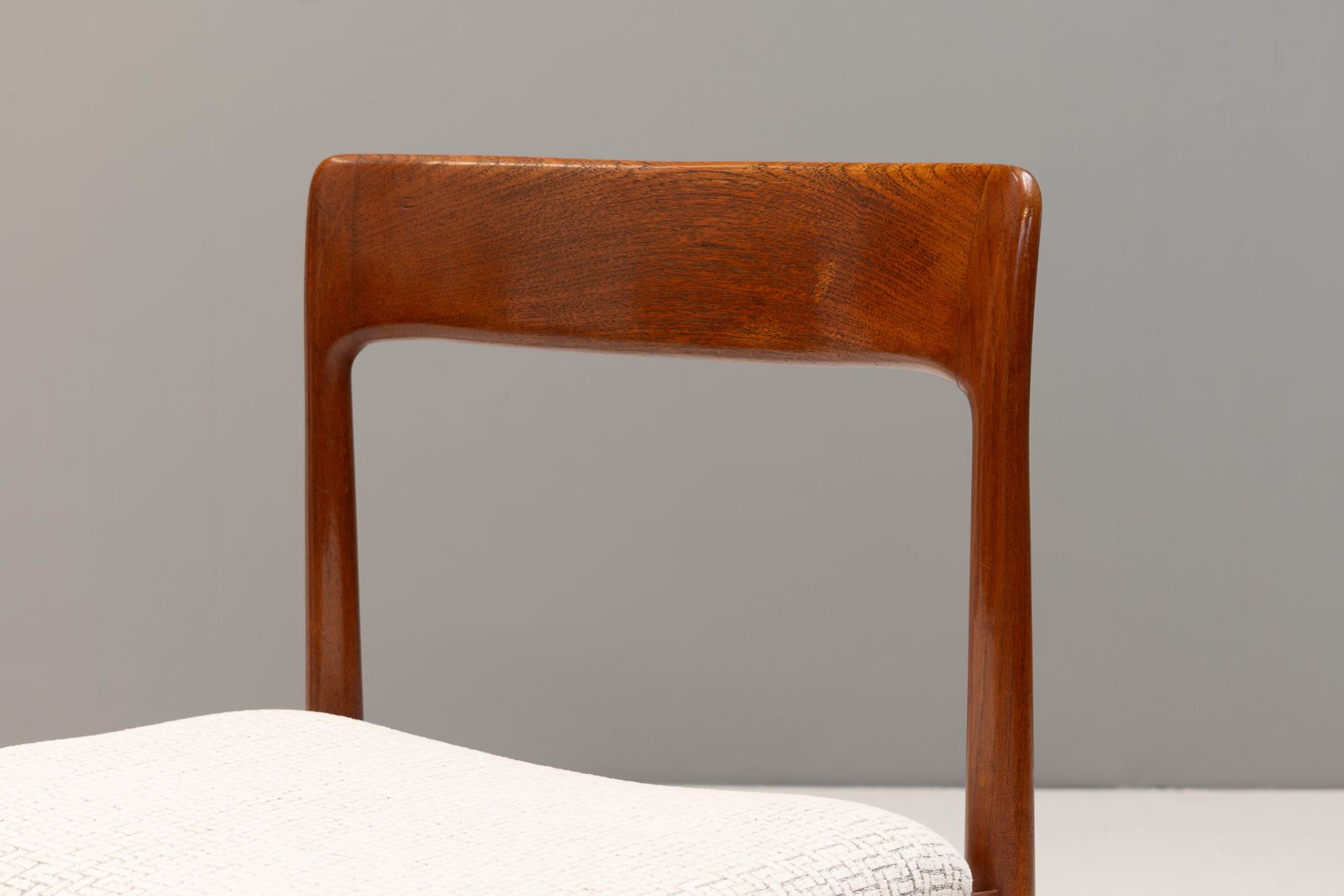 Set Of Six Fonseca Teak Dining Chairs photo vintage