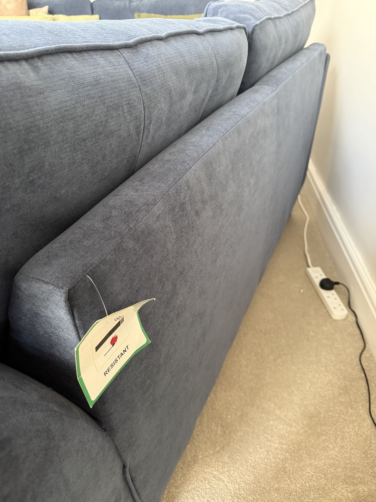 photo for sale Denim Blue Fabric Sofas