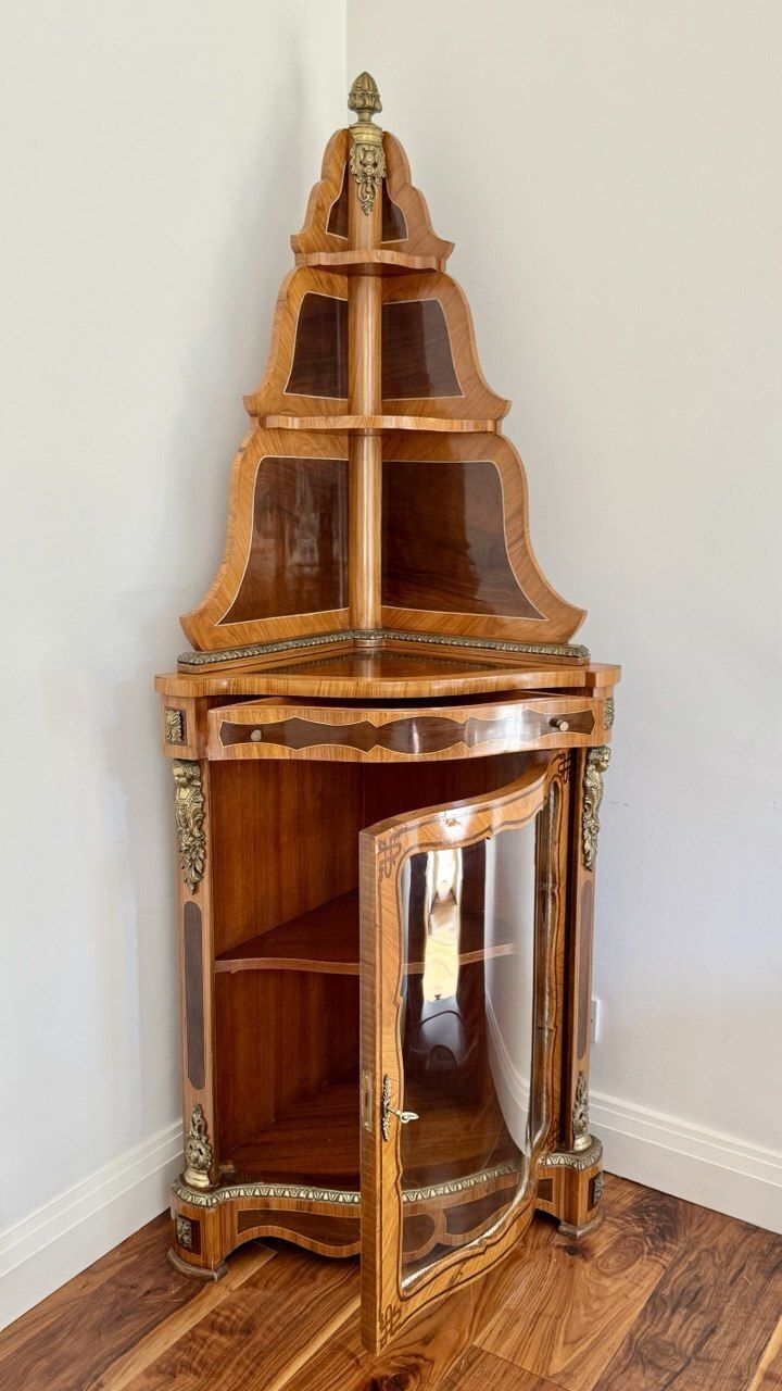 Antique Corner Display, Germany Late XIX Century