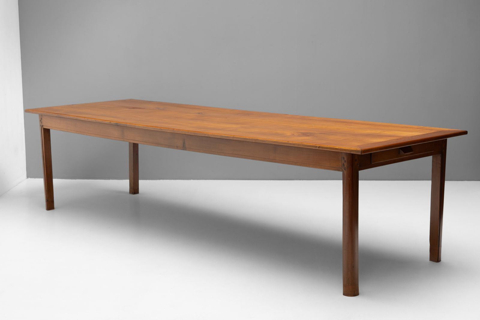 Large Cherry Farm Table photo furniture